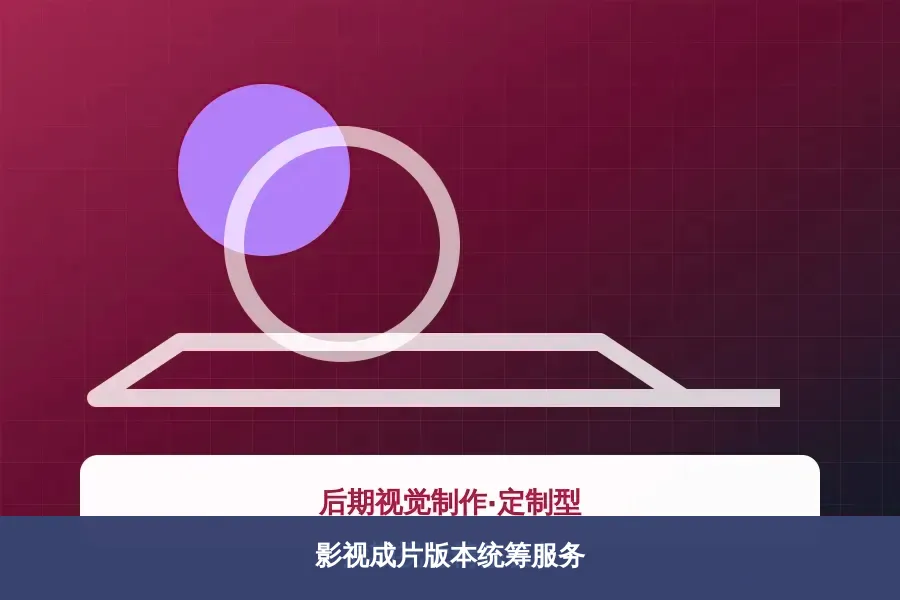 影视成片版本统筹服务